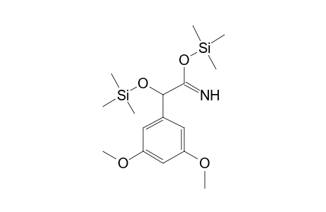 Trimethylsilyl 2-(3,5-dimethoxyphenyl)-2-[(trimethylsilyl)oxy]ethanimidoate