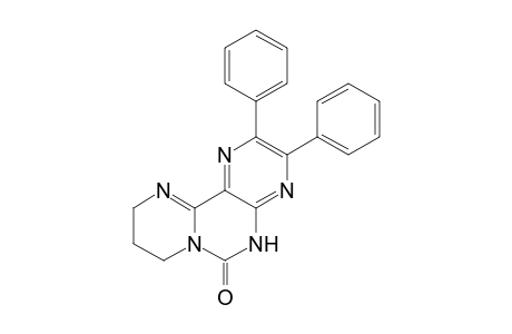 2,3-Diphenyl-5,8,9,10-tetrahydropyrimido[1,2-c]pteridin-6-one