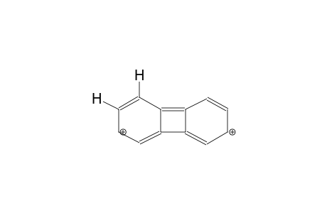 Biphenylene dication