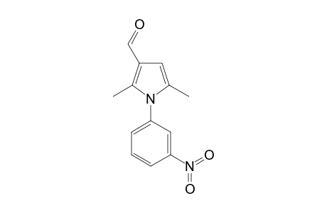 Pyrrole-3-carboxaldehyde, 1-(3-nitrophenyl)-2,5-dimethyl-
