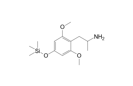 2,6-Dimethoxy-4-hydroxyamphetamine TMS (O)
