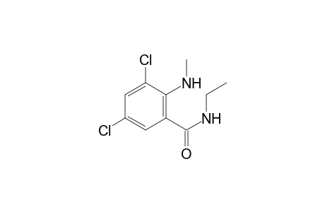 3,5-dichloro-N-ethyl-2-(methylamino)benzamide