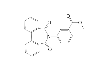 Benzoic acid, 3-(5,7-dioxo-5,7-dihydrodibenzo[c,E]azepin-6-yl)-, methyl ester