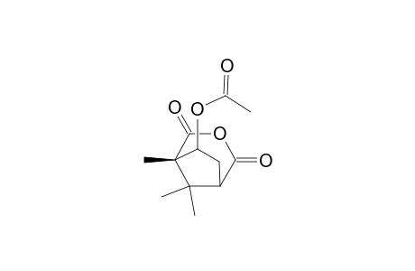 3-Oxabicyclo[3.2.1]octane-2,4-dione, 7-(acetyloxy)-1,8,8-trimethyl-, (1S-endo)-