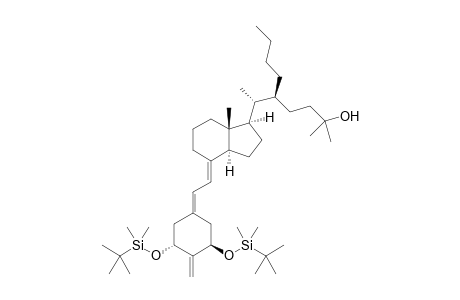 (5S)-5-{1-[(1R,3R,7E,17.beta.)-1,3-Bis{[tert-butyl(dimethyl)silyl]-oxy}-2-methylidene-9,10-secoestra-5,7-dien-17-yl]ethyl}-2-methylnonan-2-ol