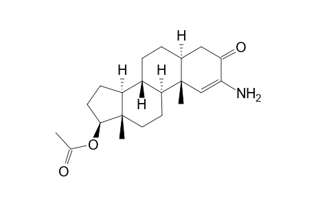 2-Oxo-3-amino-4'a,6'a-dimethyl-7-acetoxytetracyclo-heptadec-3-ene