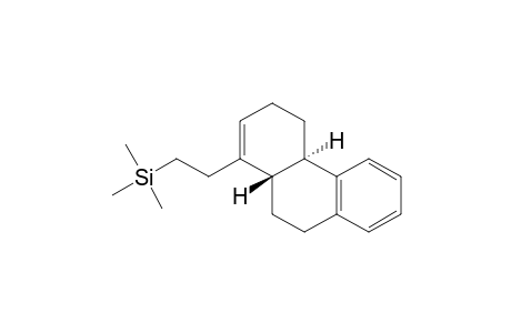 Silane, [2-(3,4,4a,9,10,10a-hexahydro-1-phenanthrenyl)ethyl]trimethyl-, trans-