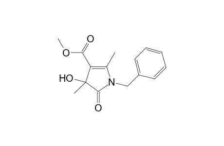 Methyl 1-benzyl-4-hydroxy-2,4-dimethyl-5-oxo-pyrrole-3-carboxylate