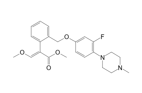 Methyl (E)-2-[2-[[3-fluoro-4-(4-methylpiperazin-1-yl)phenoxy]methyl]phenyl]-3-methoxy-prop-2-enoate