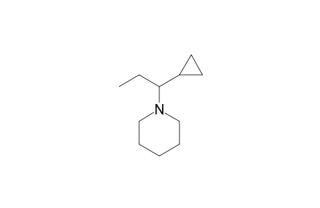 Piperidine, 1-(1-cyclopropylpropyl)-
