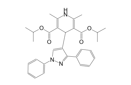 3,5-pyridinedicarboxylic acid, 4-(1,3-diphenyl-1H-pyrazol-4-yl)-1,4-dihydro-2,6-dimethyl-, bis(1-methylethyl) ester