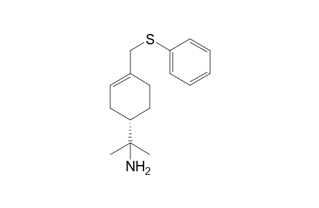 (S)-7-(Phenylthio)-p-menth-1-en-8-amine