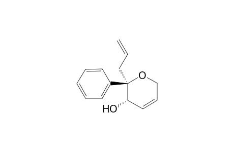 (5S,6R)-6-allyl-6-phenyl-2,5-dihydropyran-5-ol