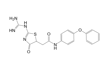 5-thiazoleacetamide, 2-[(aminoiminomethyl)amino]-4,5-dihydro-4-oxo-N-(4-phenoxyphenyl)-