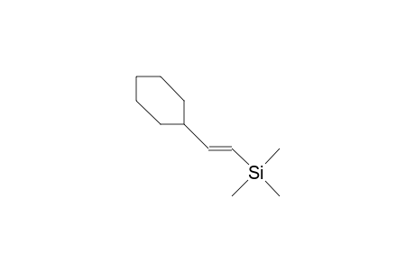 (E)-2-Cyclohexyl-1-(trimethylsilyl)-ethene