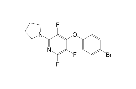 4-(4-bromophenoxy)-2,3,5-trifluoro-6-(1-pyrrolidinyl)pyridine