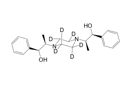 (2'S,1'R,5R,6R)-1,4-Bis[(2'-hydroxy-1'-methyl-2'-phenyl)ethyl]-2,2,3,3,5,6-D6-piperazine