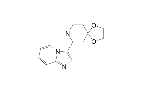 2-(Pyrido[1,2-a]]imidazo-3-yl)-4-piperidone ethylene acetal