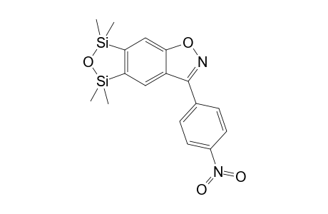 3-(4-Nitrophenyl)-5,6-oxadisilole-Fused Benzisoxazole