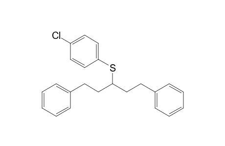 1-Chloranyl-4-(1,5-diphenylpentan-3-ylsulfanyl)benzene