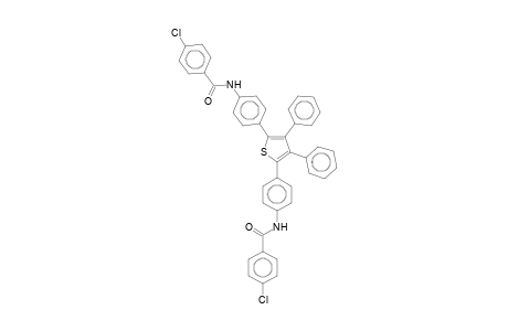 2,5-Bis[4-(2-chlorobenzoylamino)phenyl]-3,4-diphenylthiophene