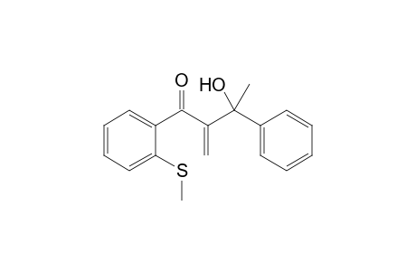 2-(1-hydroxy-1-phenyl-ethyl)-1-[2-(methylthio)phenyl]prop-2-en-1-one