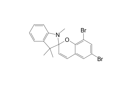 6,8-Dibromo-1',3'-dihydro-1',3',3'-trimethylspiro[2H-1-benzopyran-2,2'-(2H)-indole]