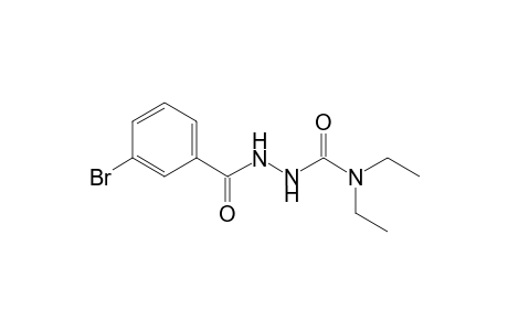 3-[(3-bromobenzoyl)amino]-1,1-diethyl-urea