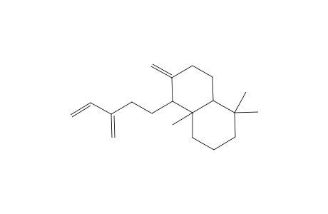 Naphthalene, decahydro-1,1,4a-trimethyl-6-methylene-5-(3-methylene-4-pentenyl)-, [4aS-(4a..alpha..,5..alpha..,8a..beta..)]-