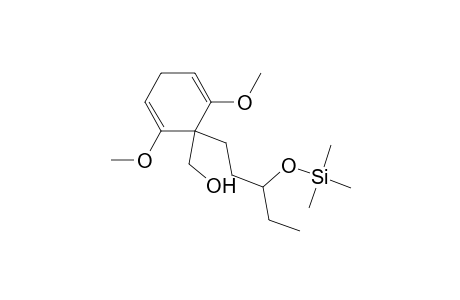 2,5-Cyclohexadiene-1-methanol, 2,6-dimethoxy-1-[3-[(trimethylsilyl)oxy]pentyl]-