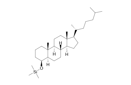 4-BETA-TRIMETHYLSILYLOXY-5-ALPHA-CHOLESTANE