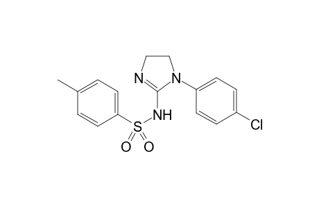 N-[1-(4-chlorophenyl)-4,5-dihydroimidazol-2-yl]-4-methyl-benzenesulfonamide
