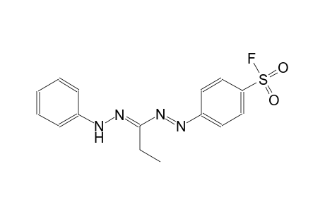 4-{(E)-[(1E)-N-phenylpropanehydrazonoyl]diazenyl}benzenesulfonyl fluoride