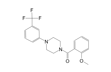 1-(2-methoxybenzoyl)-4-[3-(trifluoromethyl)phenyl]piperazine