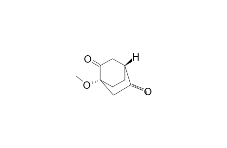 Bicyclo[2.2.2]octane-2,5-dione, 1-methoxy-8-methyl-, (1.alpha.,4.beta.,8R*)-