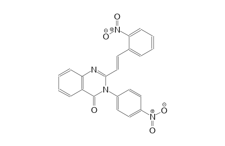 3-(4-nitrophenyl)-2-[(E)-2-(2-nitrophenyl)ethenyl]-4(3H)-quinazolinone