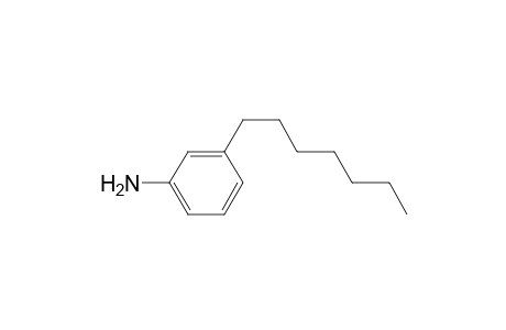(3-Heptylphenyl)amine