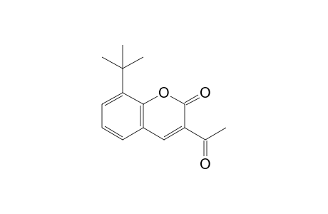 3-Acetyl-8-tert-butylcoumarin