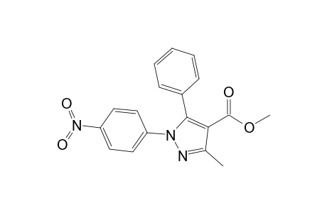 Methyl 3-methyl-1-(4'-nitrophenyl)-5-phenyl-1H-pyrazol-4-carboxylate