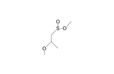 Methyl 2-methoxy-propane-sulfinate isomer A