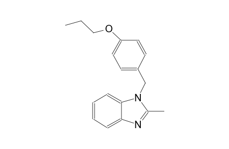 1H-benzimidazole, 2-methyl-1-[(4-propoxyphenyl)methyl]-