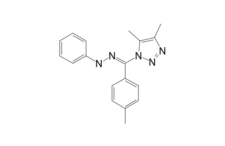 1-(PARA-METHYLBENZOYL)-(4,5-DIMETHYL-1H-1,2,3-TRIAZOLE)-PHENYLHYDRAZINE