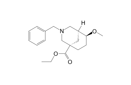 Ethyl (1S*,5S*,6S*)-3-benzyl-6-methoxy-3-azabicyclo[3.3.1]nonane-1-carboxylate