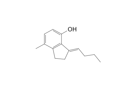 1H-Inden-4-ol, 3-butylidene-2,3-dihydro-7-methyl-, (E)-