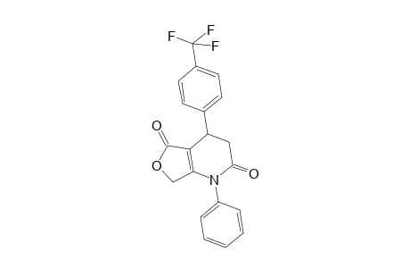 Furo[3,4-b]pyridine-2,5(1H,3H)-dione, 4,7-dihydro-1-phenyl-4-[4-(trifluoromethyl)phenyl]-