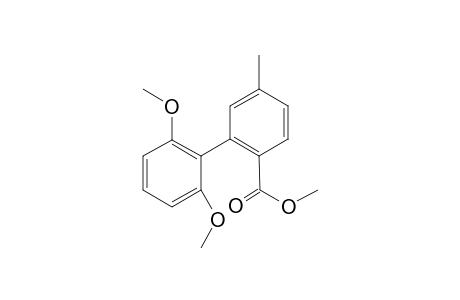 Methyl 2',6'-dimethoxy-4-methyl-1',6-biphenyl-1-carboxylate