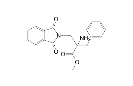 Methyl (RS)-2-amino-3-phenyl-2-phthalimidomethylpropanoate