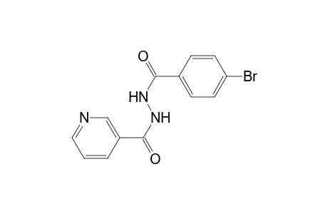 4-Bromo-N'-(3-pyridinylcarbonyl)benzohydrazide