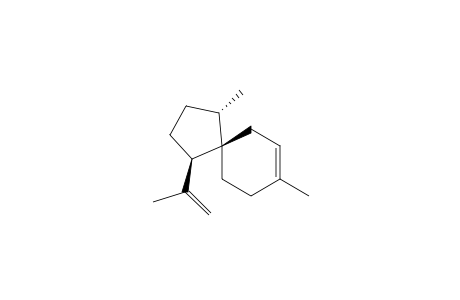 (1S,4R,5R)-1,8-dimethyl-4-(1-methylethenyl)spiro[4.5]dec-8-ene