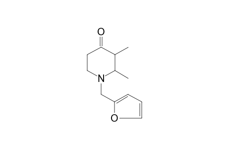 1-(2-furanylmethyl)-2,3-dimethyl-4-piperidinone